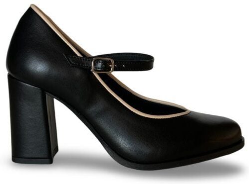 Nae Vegan Shoes NAE | Martina Vegan Mary Jane heels in AppleSkin