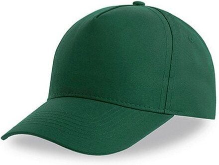 Atlantis Headwear Atlantis Recy Five Cap Klassische, strukturierte Baseballkappe, Geschwungener Schirm, Hochwertiger Kle...
