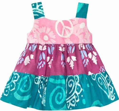 Global Mamas Baby Bio Karussellkleid - Sankofa