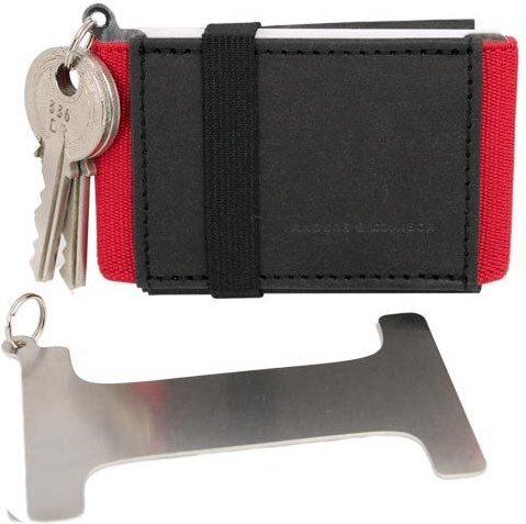 ANDERS & KOMISCH Kleines Portemonnaie mit Schlüsselanhänger für 1-3 Schlüssel