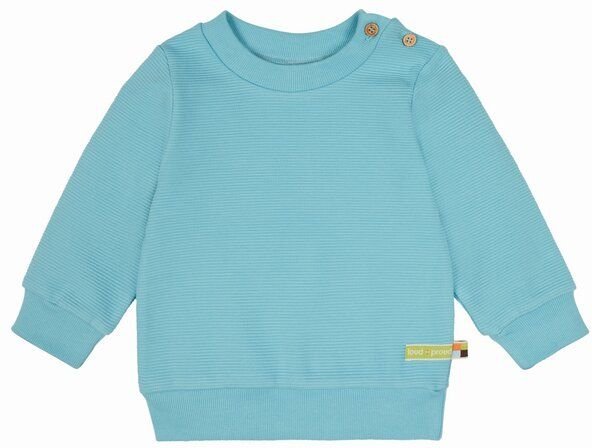 loud + proud Babys & Kinder Sweat Rippenstruktur, GOTS-zertifiziert