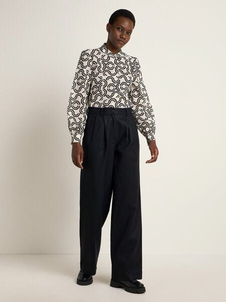 LANIUS Marlenehose aus TENCEL Lyocell und Bio-Baumwolle