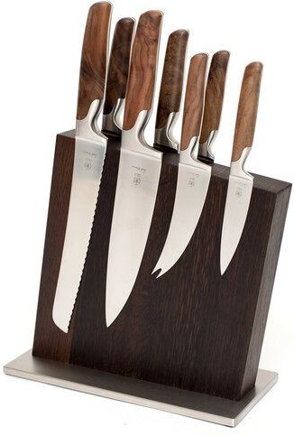 klotzaufklotz Messerblock Räuchereiche, unbestückt