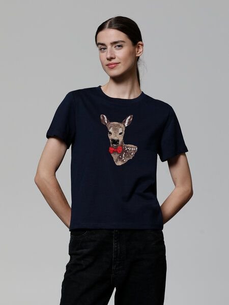 watapparel T-Shirt Frauen Rehkitz