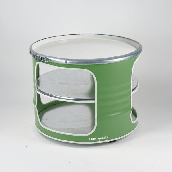 Bob - Couchtisch aus einem Hamburger Ölfass - verschiedene Farben - Lockengelöt