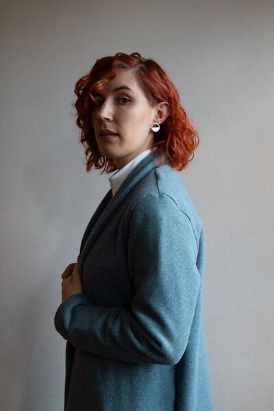 Ecostories Cardigan Kuschelwerk aus 100% Biobaumwollfleece