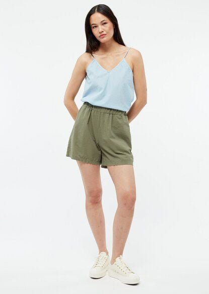 Givn Berlin Shorts GBCLEMENTINE aus Bio-Baumwoll Seersucker