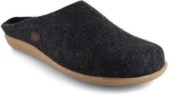 Tuffeln Hygge Filzpantoffeln nachhaltige Hausschuhe mit Wechselfußbett und rutschfester Gummisohle