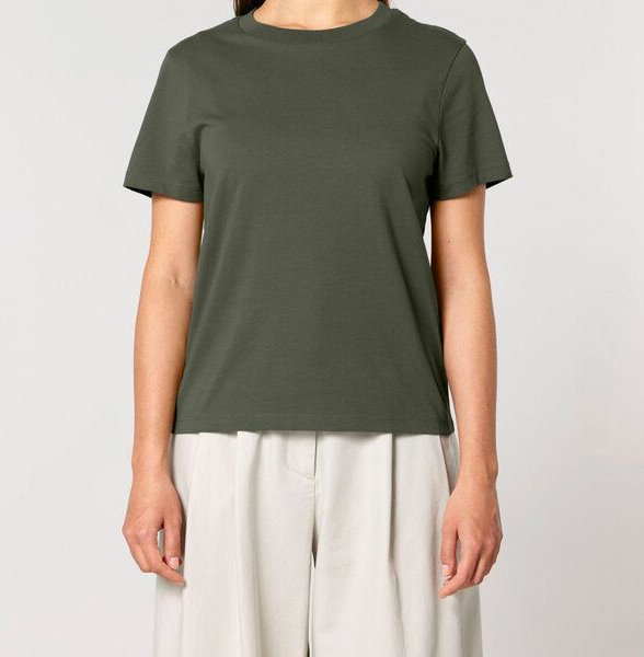 FAIRTICKEN BASICS Damen Basic T-Shirt aus 100% Bio-Baumwolle