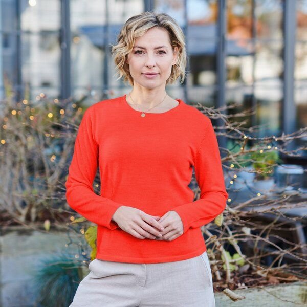 Kokon Zwo Basic Pullover 100% Merinowolle (kbT)