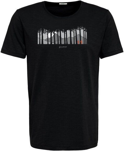 GREENBOMB Print T-Shirt Nature Forest Couple Spice