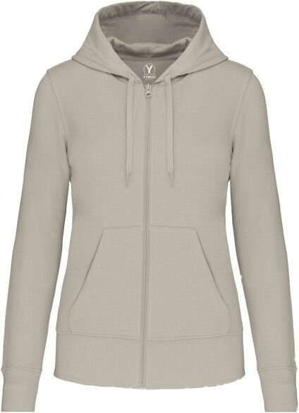 YTWOO Nachhaltiges Basic Kapuzensweatshirt für Damen aus Nachhaltigen Materlialien