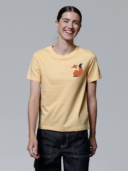 watapparel T-Shirt Frauen Cute Fox