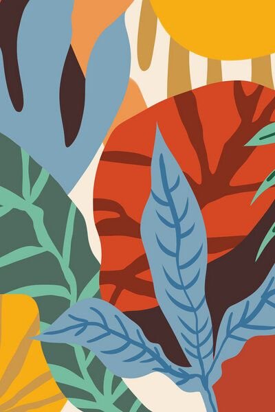 Photocircle Poster / Leinwandbild - Wherever life plants you, bloom with grace