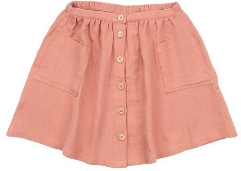 Rock Mädchen Bio-Baumwolle Rosa - Walkiddy Papaya Smoothie - Nachhaltig & Umweltfreundlich