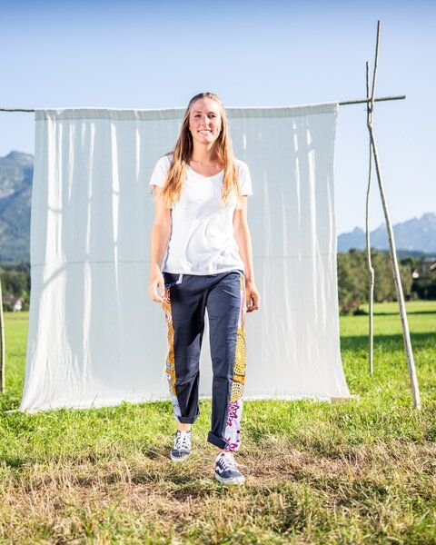 JUAdesign Kletter- und Wander Hose - OCEAN Damen, dynamisch, chic, stilvoll