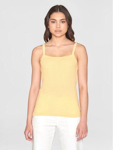 Thumbnail - KnowledgeCotton Apparel Ripptop - Rib strap top - aus Bio-Baumwolle