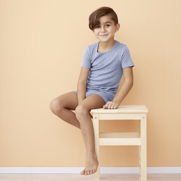 Living Crafts Kinder Kurzarm-Shirt - GOAT