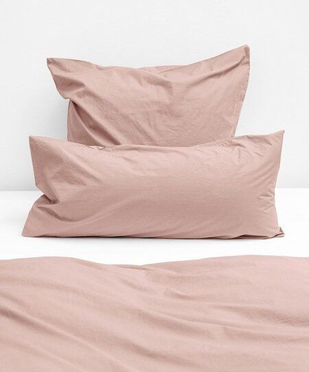 erlich textil Fred Kopfkissenbezug aus weicher Bio-Baumwolle, made in Europe