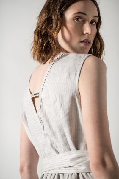 Grenz/gang Damen Kleid FRIEDE aus Leinen (kbA)