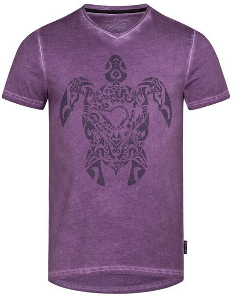 Lexi&Bö Tribal Turtle V-Neck T-Shirt Herren