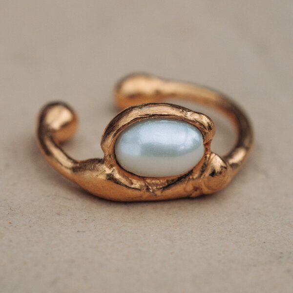 Nella & Sina Earcuff | Perle | Ohrklemme