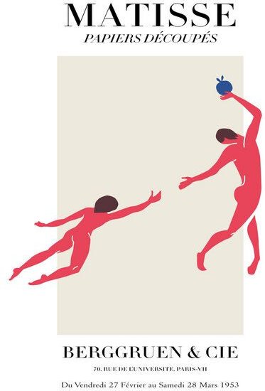 Photocircle Poster / Leinwandbild - Matisse – Papiers Découpés