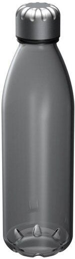 elasto Glasflasche "Colare" 0,60 l - Allzweck Trinkflasche mit Metalldeckel