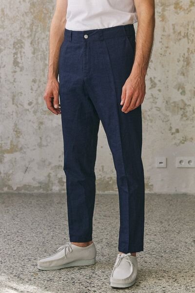 About Companions Klassische Stoffhose JOSTHA aus Leinen/Baumwolle