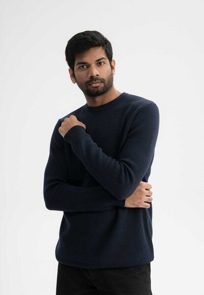 Jacquard Strickpullover MANAV | von MELA | Fairtrade & GOTS zertifiziert