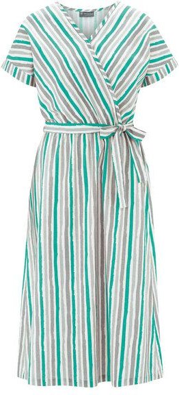 HempAge Gestreiftes kleid Hanf/Biobaumwolle