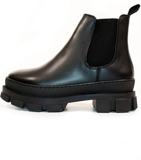 Will's Vegan Shop Luxe Track Sole Chelsea Stiefel