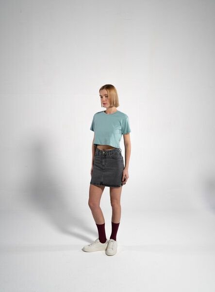 GORG Damen Cropped-T-Shirt aus Bio-Baumwolle