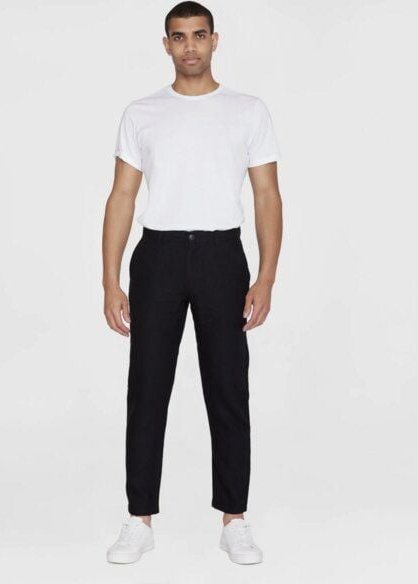 Thumbnail - KnowledgeCotton Apparel Leinenhose - CHUCK regular linen pant