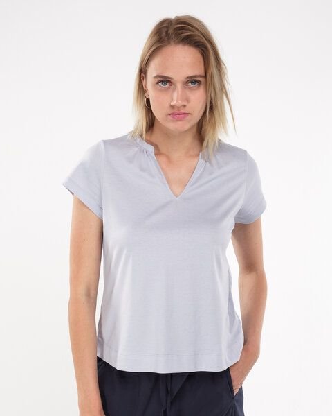 Alma & Lovis Kurzarmshirt im Blusen-Style aus Bio-Baumwolle | Short Blouse