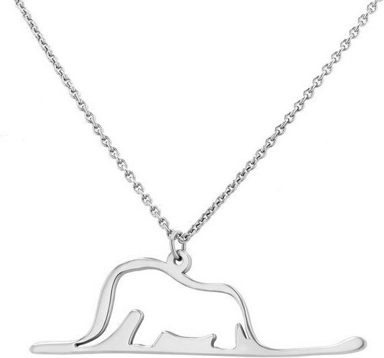 Eppi Anhänger mit einem ausgeschnittenen Elefanten Der kleine Prinz