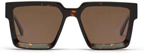 TAKE A SHOT Große quadratische Sonnenbrille Buddha Jumps: Into Nirvana polarisiert