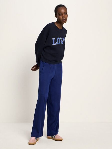 LANIUS Hose mit weitem Bein aus TENCEL