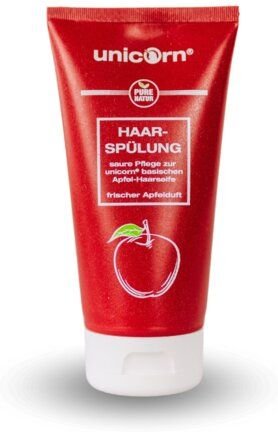Unicorn 150ml Apfelessig Haarspülung in nachhaltiger Tube