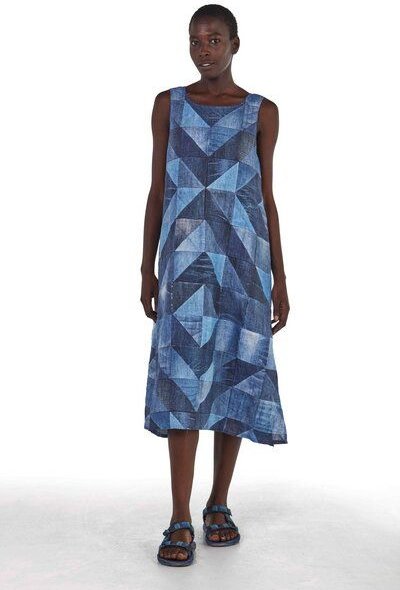 Elemente Clemente Dress Som Reversible mit Patchwork Druck