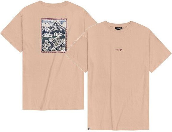 Bavarian Caps Herren T-Shirt Alpinum - Beige
