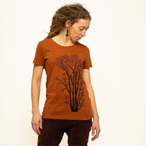 Cmig Erle mit Elster Damen T-shirt