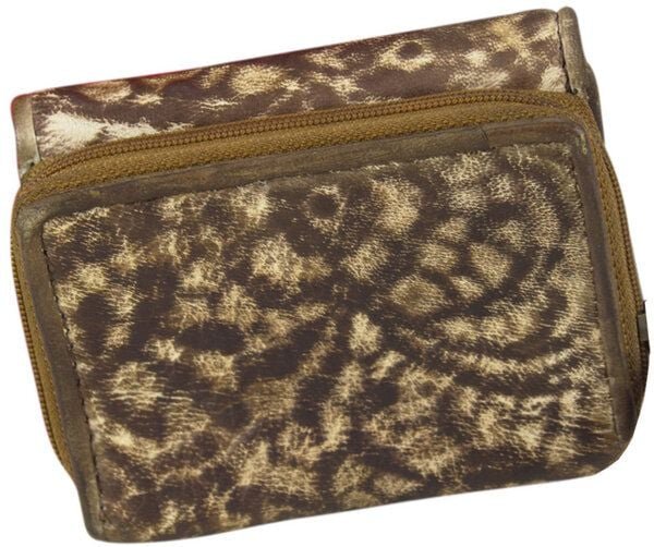 Sunsa Leder Geldbörse Vintage Portemonnaie, Damen Brieftasche