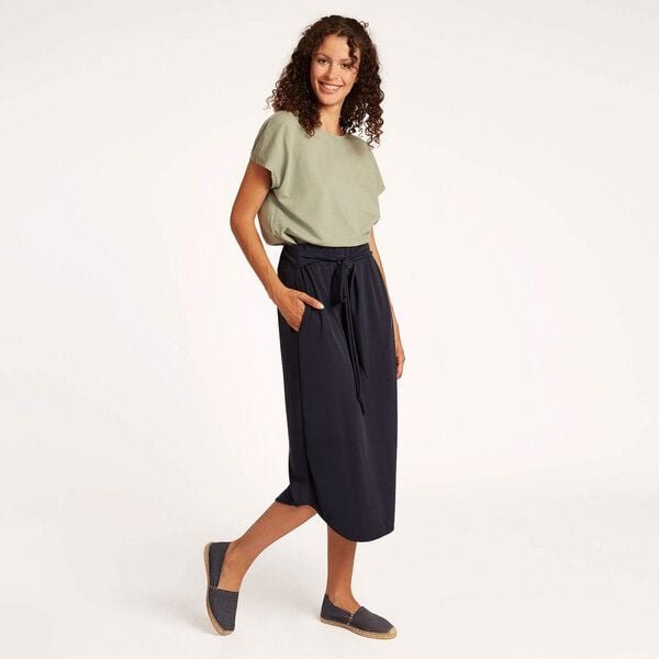 Thumbnail - WiDDA berlin Rock TULIP aus TENCEL Modal Jersey in NAVY