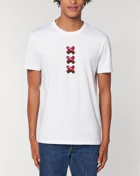 Human Family Bio Herren City T-Shirt "Amsterdam - XXX Tulip"