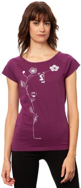 FellHerz Damen T-Shirt Schaukelmädchen Bio & Fair & Vegan