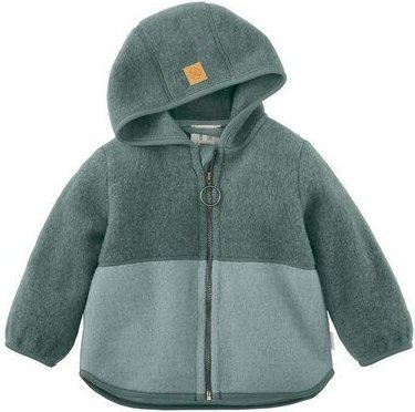 Thumbnail - hessnatur Wollfleece Jacke Colourblock aus reiner Bio-Merinowolle