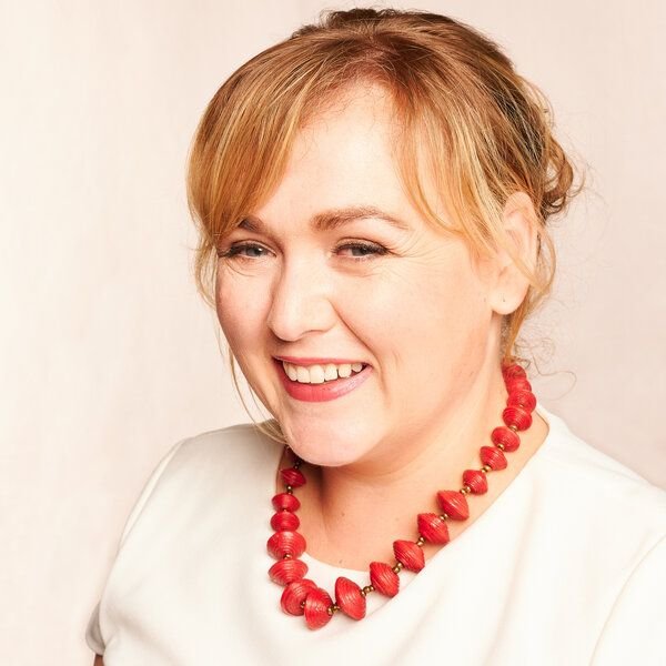 PEARLS OF AFRICA Elegante afrikanische Papierperlenkette "JARARA"