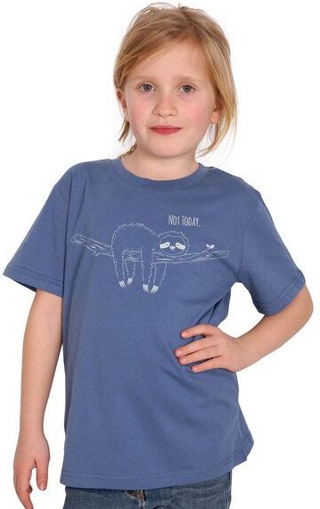 HANDGEDRUCKT "Not Today..." Kinder-T-Shirt