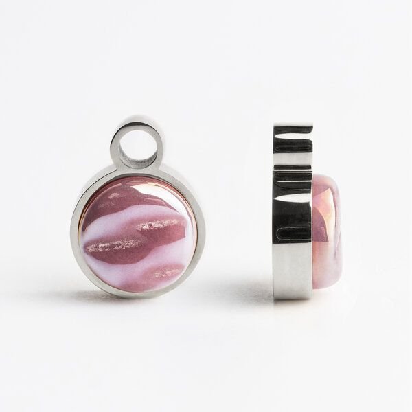 ALEXASCHA Anhänger für Ohrringe | Mix & Match Charms | Silber